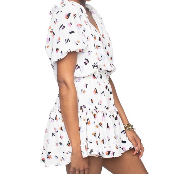 RAY RUFFLE DETAIL DRESS - Picture 2 of 2